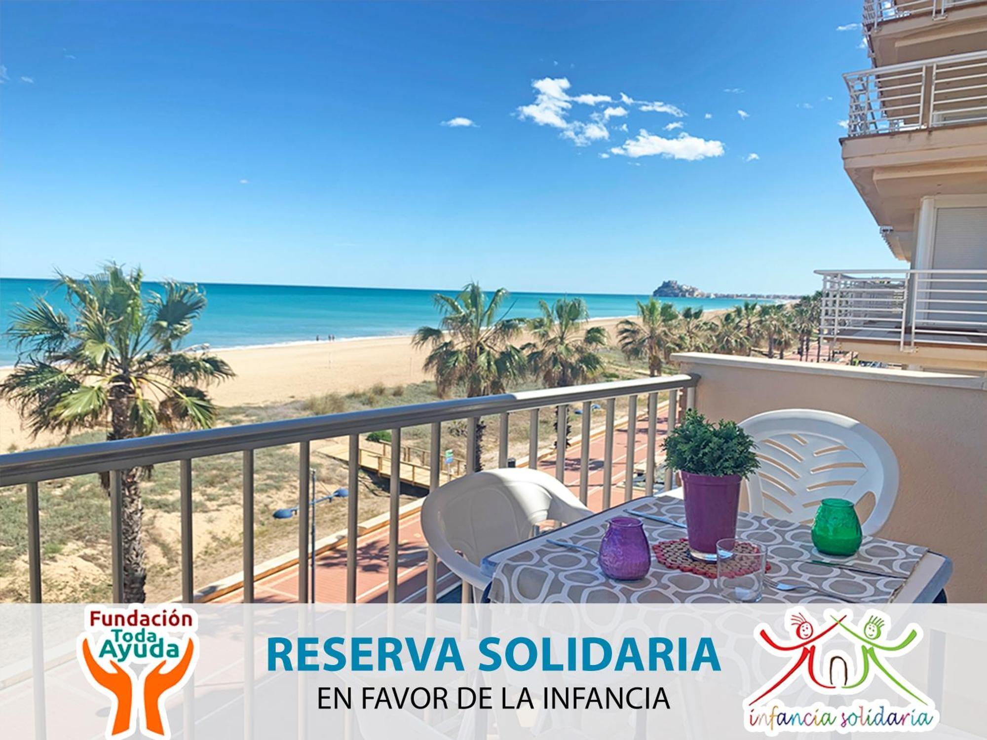 Apartamento Papa Luna Primera Linea 3000 Peñíscola Exterior foto